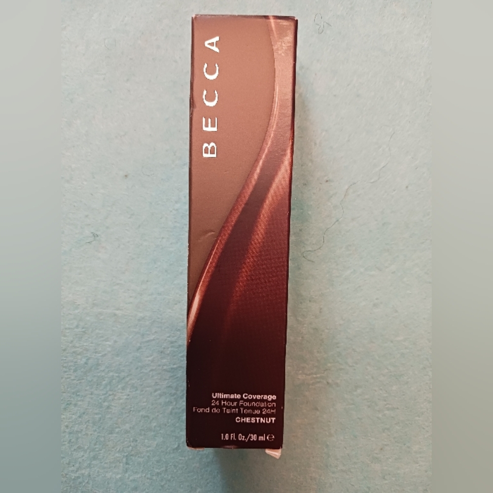 Becca Ultimate Coverage 24 Hour Foundation CHESTNUT,  1 FL OZ New